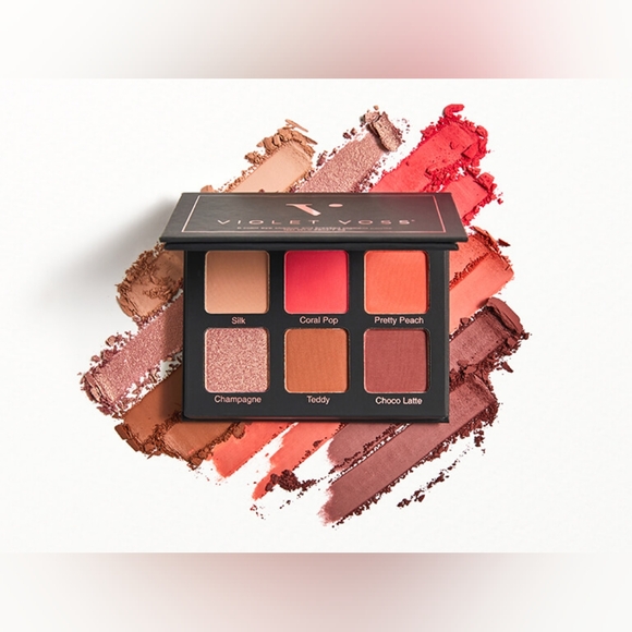 VIOLET VOSS 6 color eye shadow and pressed pigment palette, 7.8g/0.28oz - Picture 13 of 14
